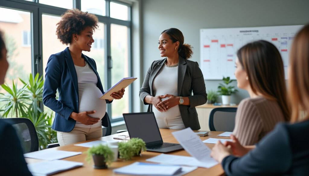 découvrez comment gérer efficacement l'enchaînement entre arrêt maladie et congé maternité pour vos collaboratrices afin d'assurer une transition fluide et conforme aux réglementations.
