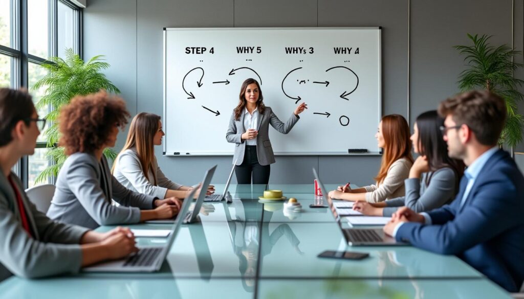 découvrez comment la méthode des 5 pourquoi peut vous aider à identifier la cause racine de vos problèmes en entreprise et améliorer votre prise de décision.