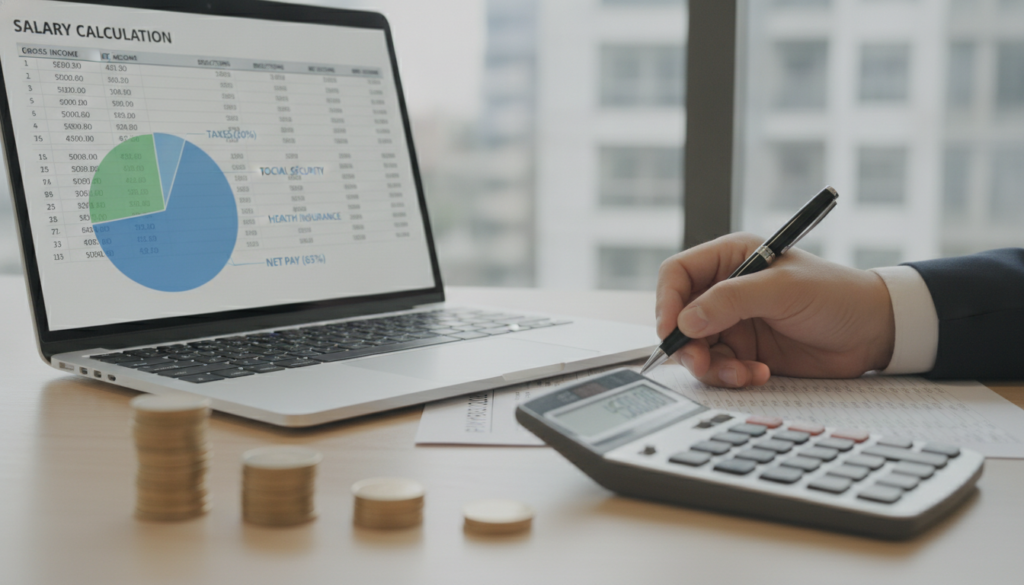 découvrez comment calculer votre salaire net à partir du salaire brut et comprenez quelles déductions impactent réellement votre revenu.