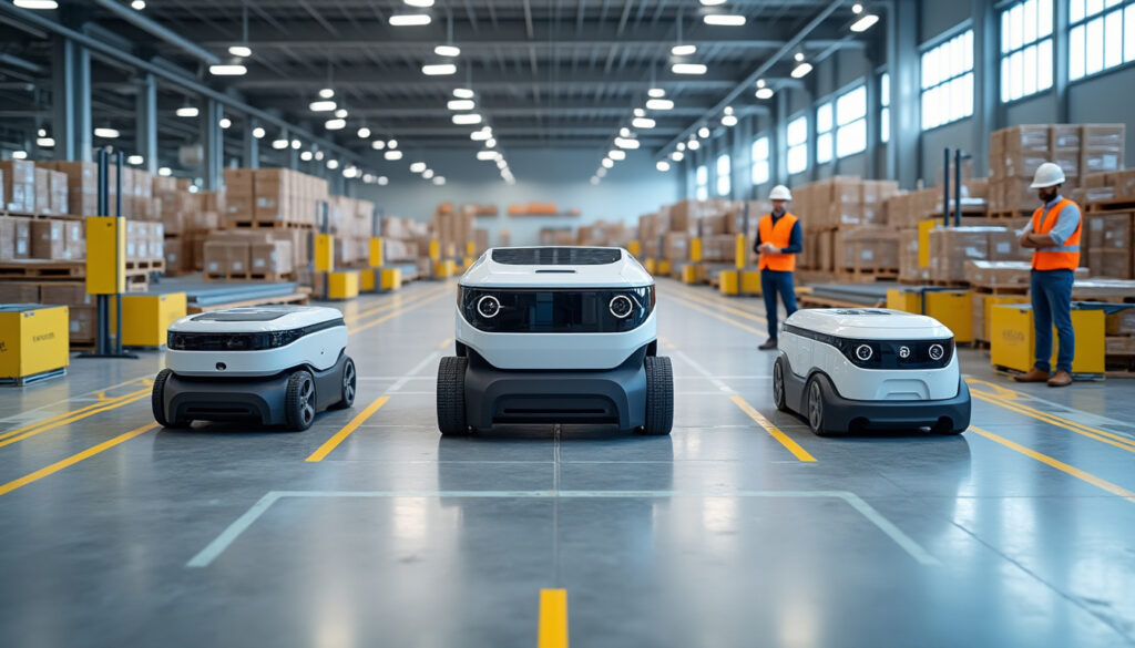 découvrez comment choisir entre agv, amr et aiv pour optimiser votre logistique industrielle grâce à cette aide complète.