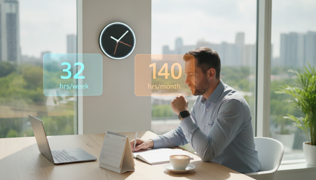 découvrez combien d'heures correspondent à une semaine de travail de 32 heures lorsqu'on les calcule sur un mois, pour mieux gérer votre temps et planifier votre emploi.