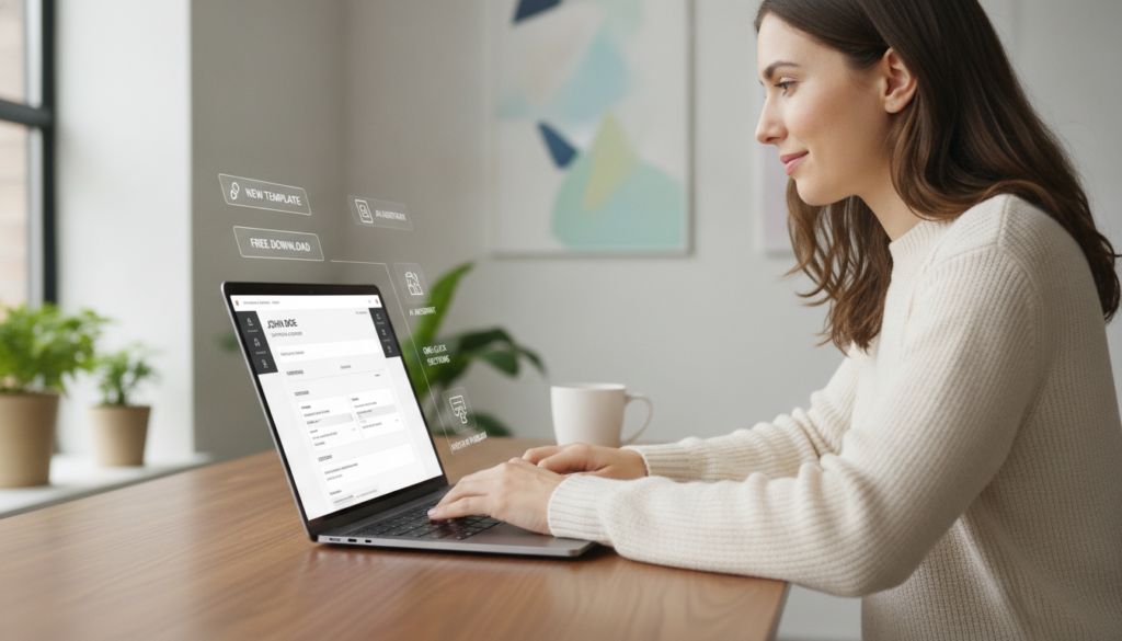 découvrez comment utiliser facilement les nouveaux outils pour créer votre cv gratuitement et en un clic, afin de booster vos candidatures rapidement et efficacement.